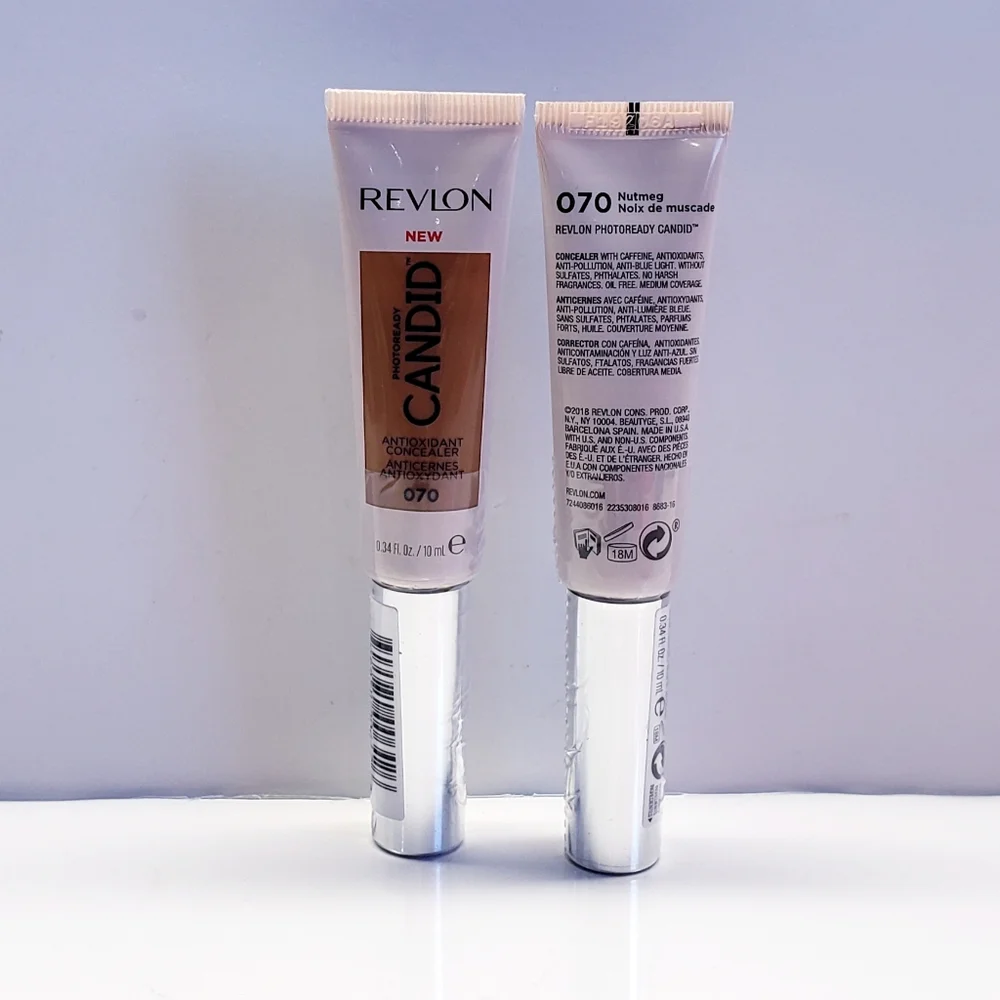 Revlon Photoready Candid Antioxidant Concealer- NUTMEG #070 (2 pcs)